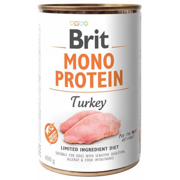 Konzerva Brit Monoprotein Turkey