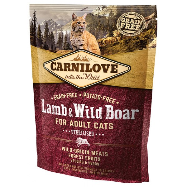 Carnilove Lamb and Wild Boar Adult