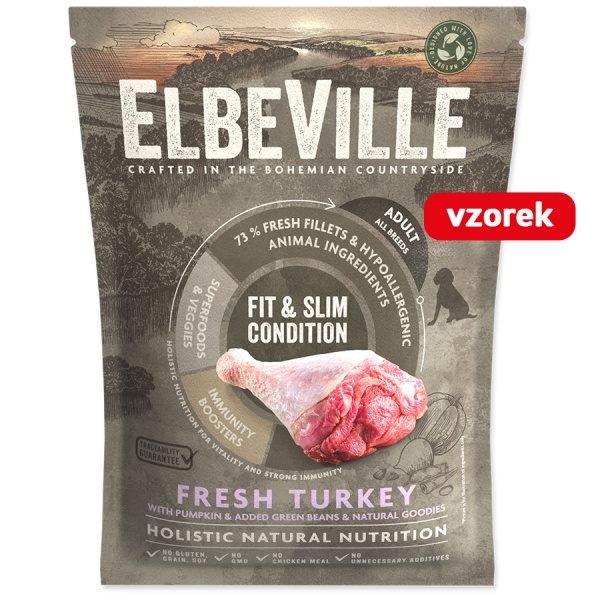 Vzorek - ELBEVILLE Adult All Breeds Fresh Turkey