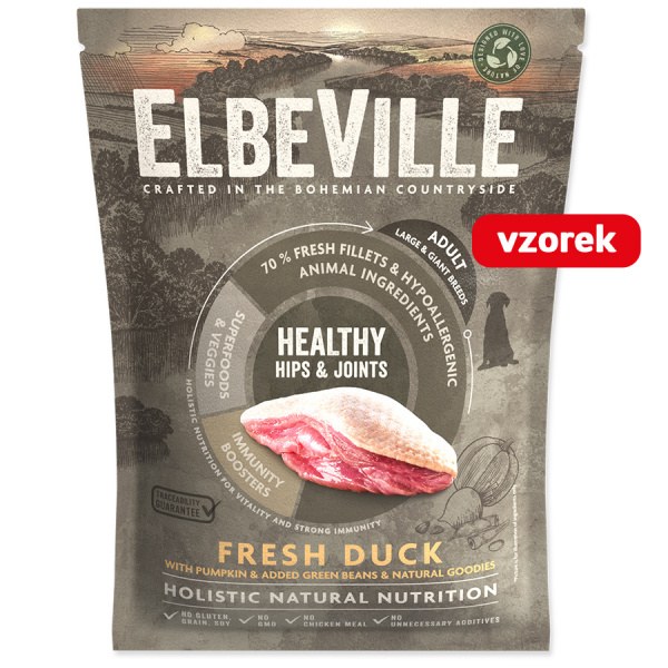 Vzorek - ELBEVILLE Adult Large Fresh Duck