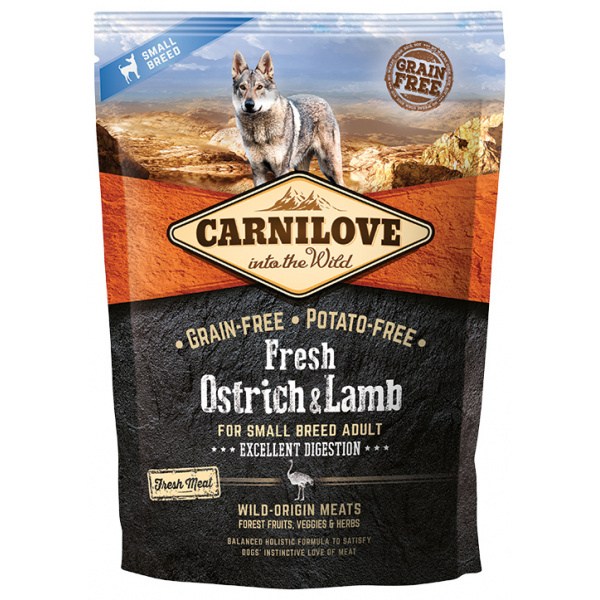 Carnilove Fresh Ostrich & Lamb Excellent Digestion