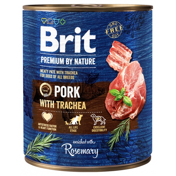 Konzerva Brit Premium by Nature Pork