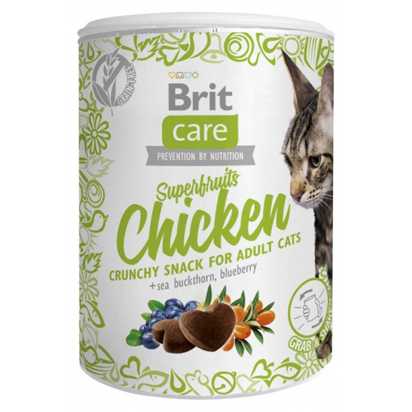 Brit Care Cat Snack Superfruits Chicken