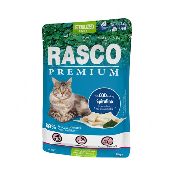 Kapsička Rasco Premium Cat Adult Sterilized