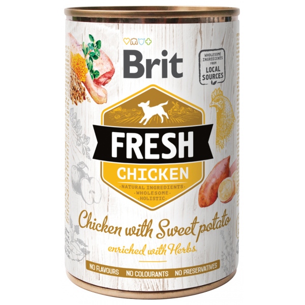 Konzerva Brit Fresh Chicken with