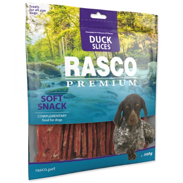 Pochoutka Rasco Premium plátky kachního