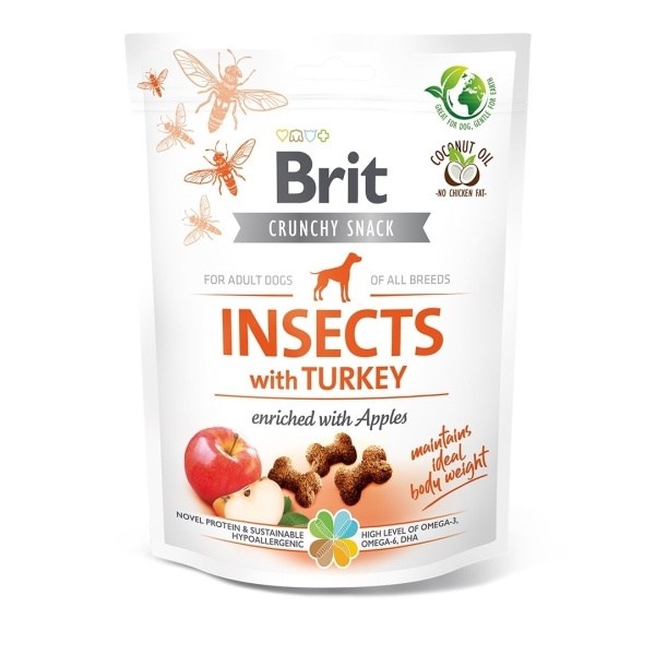 Brit Care Dog Crunchy Cracker Insects with