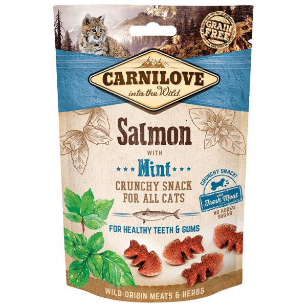 Carnilove Cat Crunchy Snack Salmon with Mint
