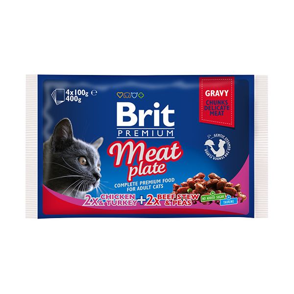 Kapsička Brit Premium Cat Meat