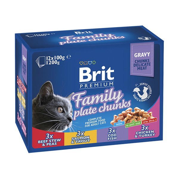 Kapsičky Brit Premium Cat