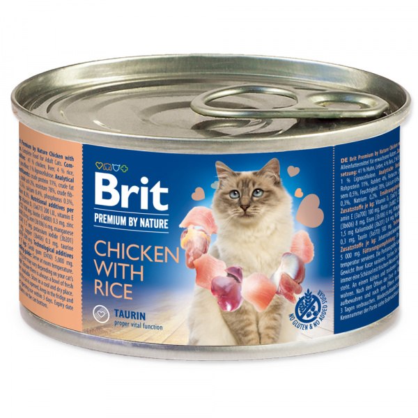 Konzerva Brit Premium by Nature Chicken