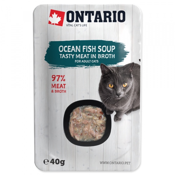 Polévka Ontario Cat Soup Ocean Fish