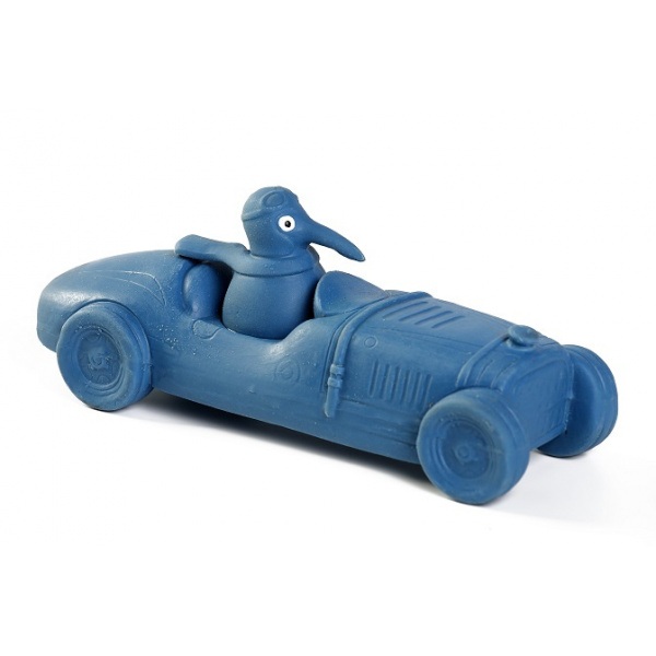 Hračka Kiwi Walker latex Bugatti pískací modrá