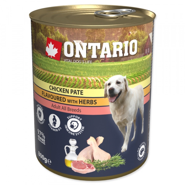 Konzerva Ontario Chicken Pate Flavoured