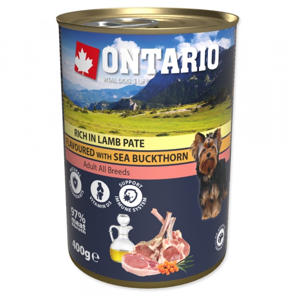 Konzerva Ontario Pate Rich in Lamb Flavoured