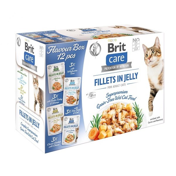 Kapsičky Brit Care Cat Flavour box