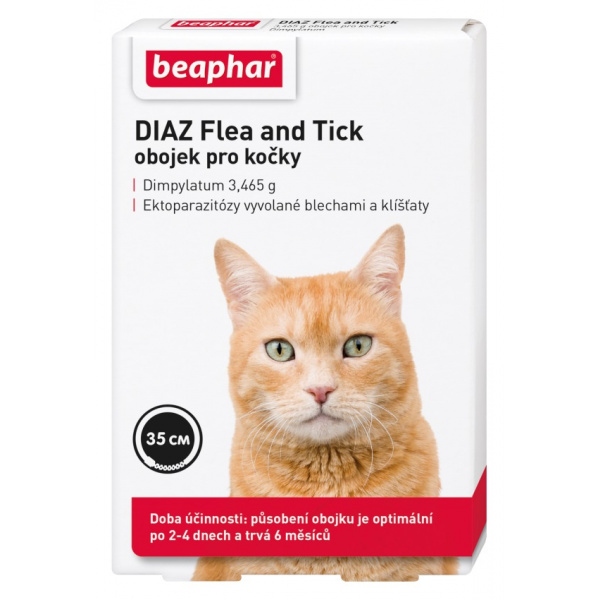 Antiparazitní obojek pro kočky Beaphar