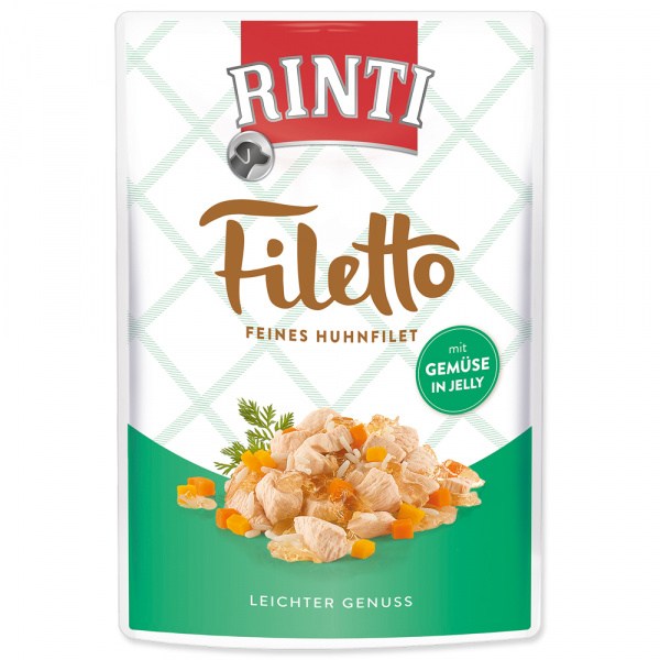 Kapsička Rinti Filetto kuře+zelenina v