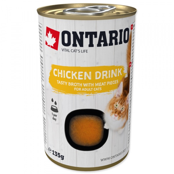 Nápoj Ontario Cat Drink Chicken