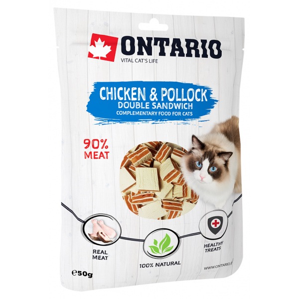 Pochoutka Ontario dvojitý sendvič s kuřecím