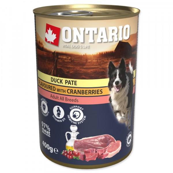 Konzerva Ontario Duck Pate flavoured