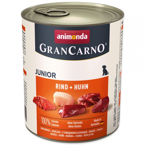 Konzerva Animonda Gran Carno Junior hovězí +