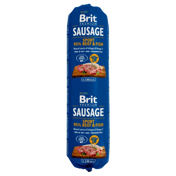 Salám Brit Sausage Beef&Fish Sport
