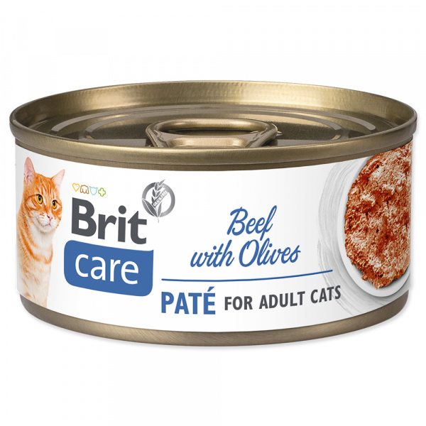 Konzerva Brit Care Cat Beef Paté