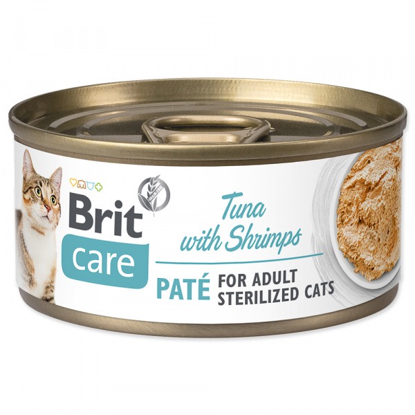 Konzerva Brit Care Cat Sterilized Tuna