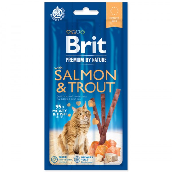 Tyčinky Brit Premium by Nature Cat Sticks