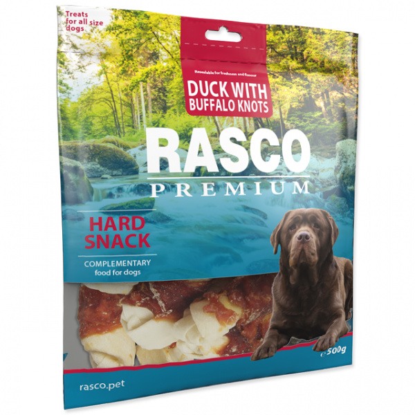Pochoutka Rasco Premium uzly bůvolí 5cm