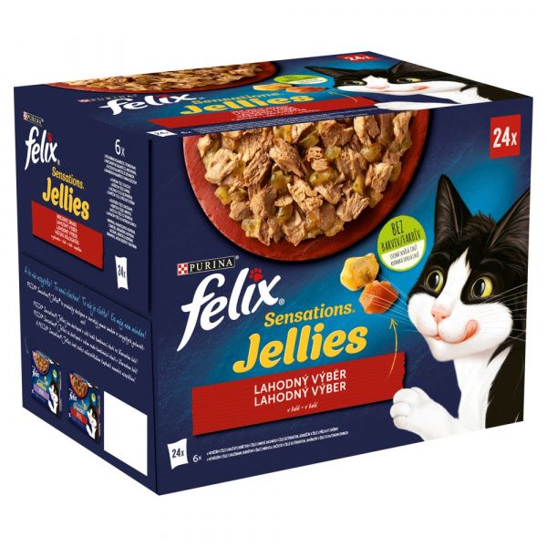 Felix Sensations Jellies Multipack lahodný výběr