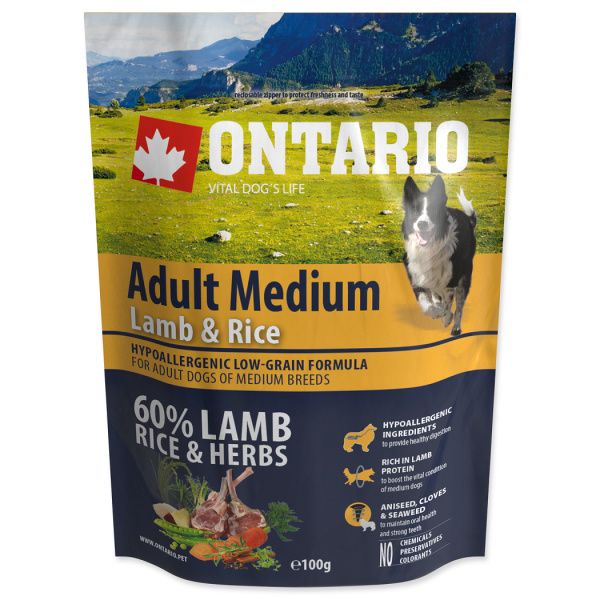 Vzorek - Ontario Adult Medium Lamb