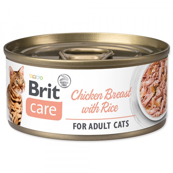 Konzerva Brit Care Cat Chicken Breast
